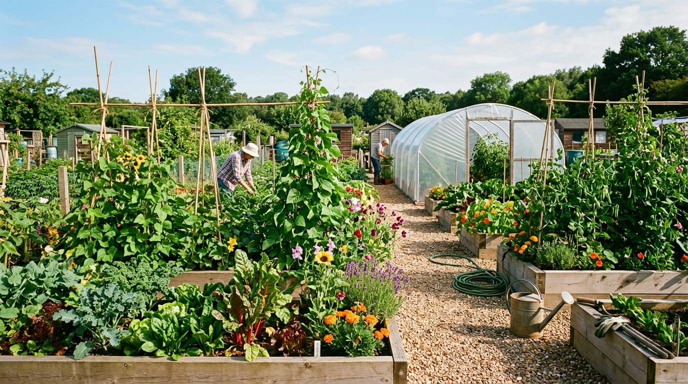 Allotment background